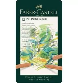 12-Pieces Pitt Pastel Pencils in Tin